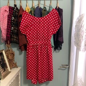 Red Polka Dot Dress